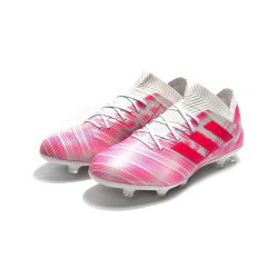 adidas Nemeziz 18.1 FG Fodboldstøvler - Pink Vit_4.jpg